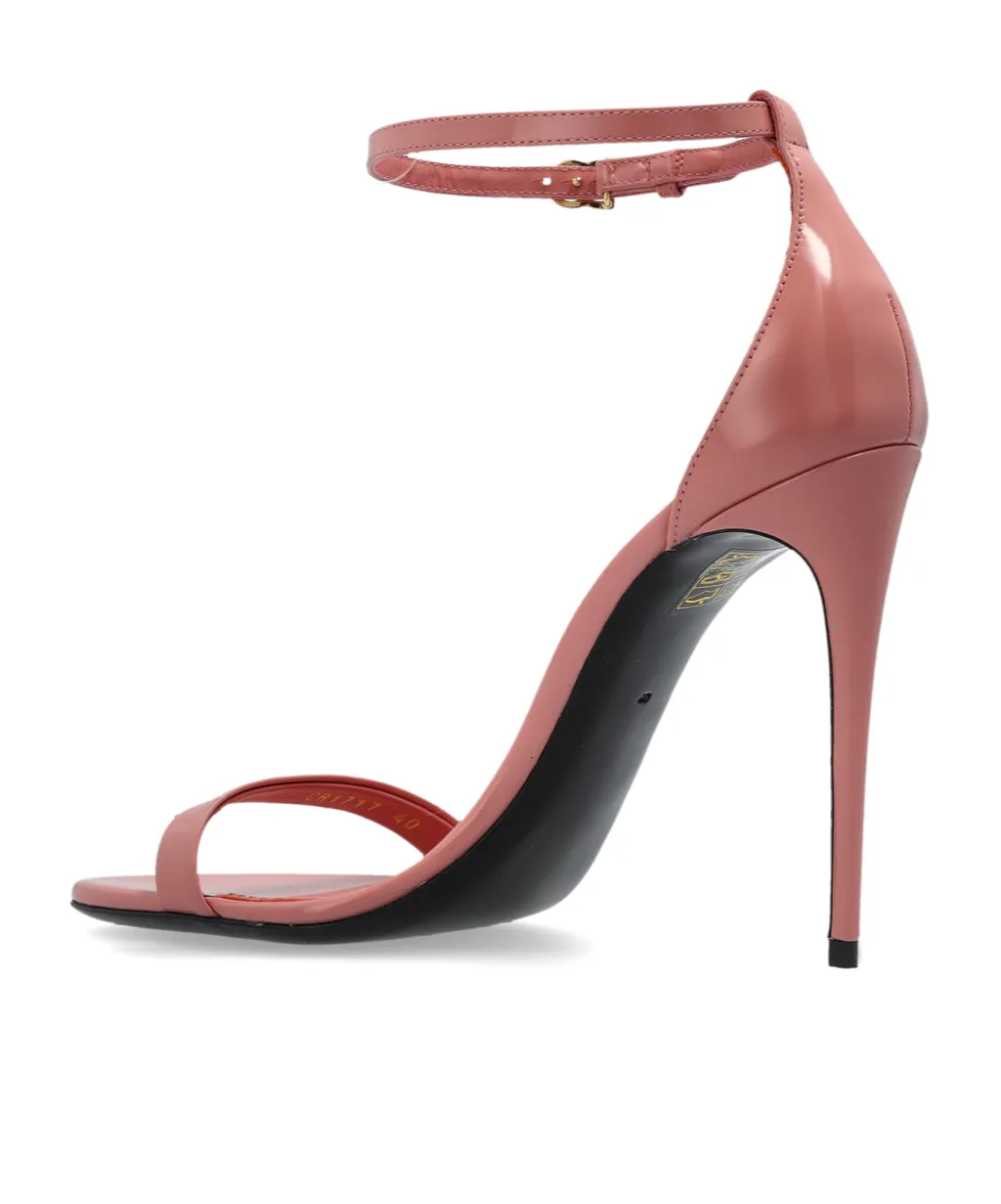 Dg Logo Plaque Sandals