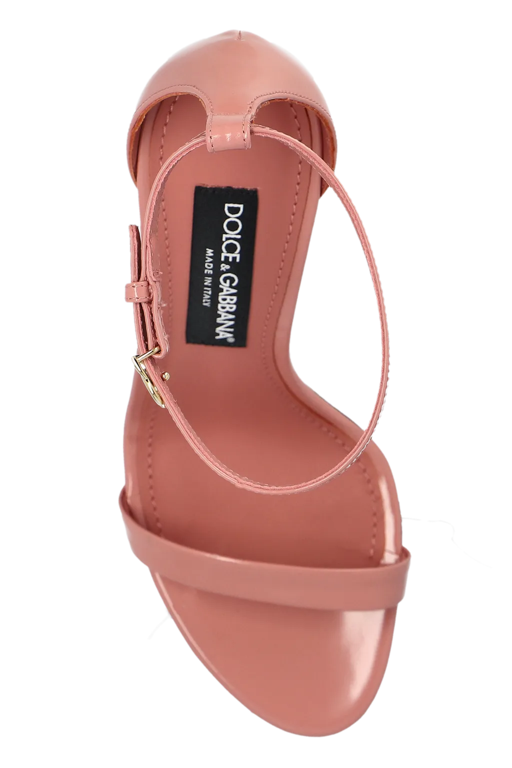 Dg Logo Plaque Sandals