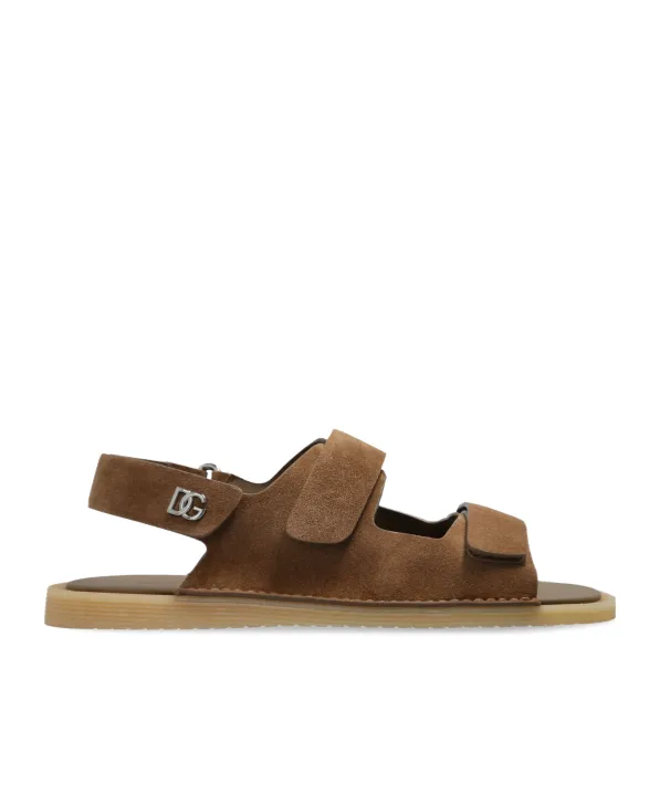 Logo Plaque Sandals