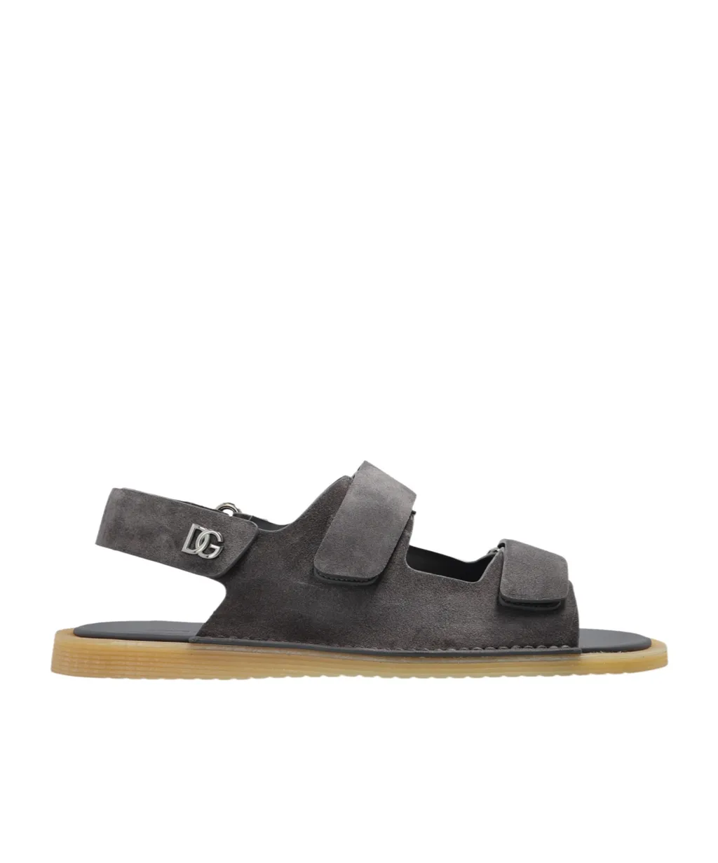 Logo Plaque Sandals