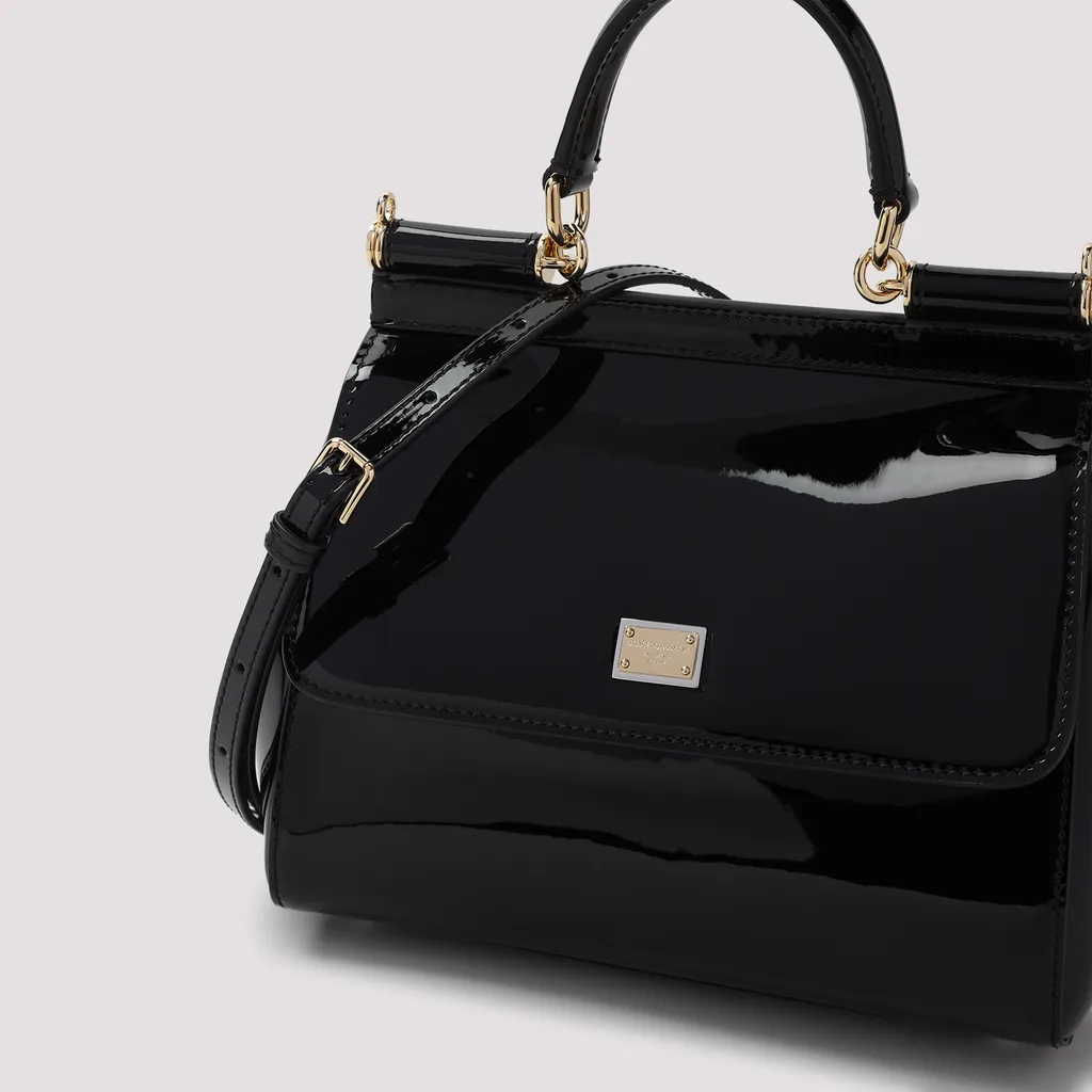 Logo Plaque Medium Sicily Handbag