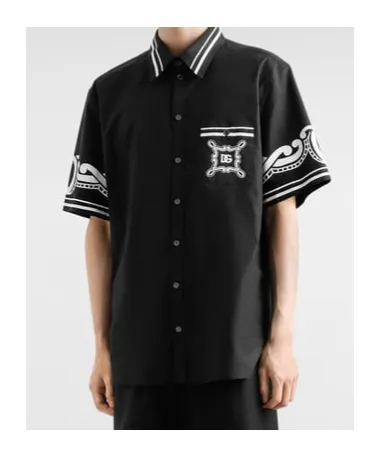 Logo Printed Short-Sleeved Shirt