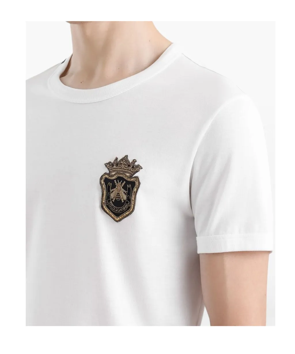 Heraldic Patch Crewneck T-Shirt