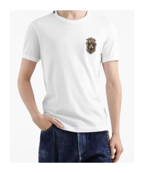 Heraldic Patch Crewneck T-Shirt