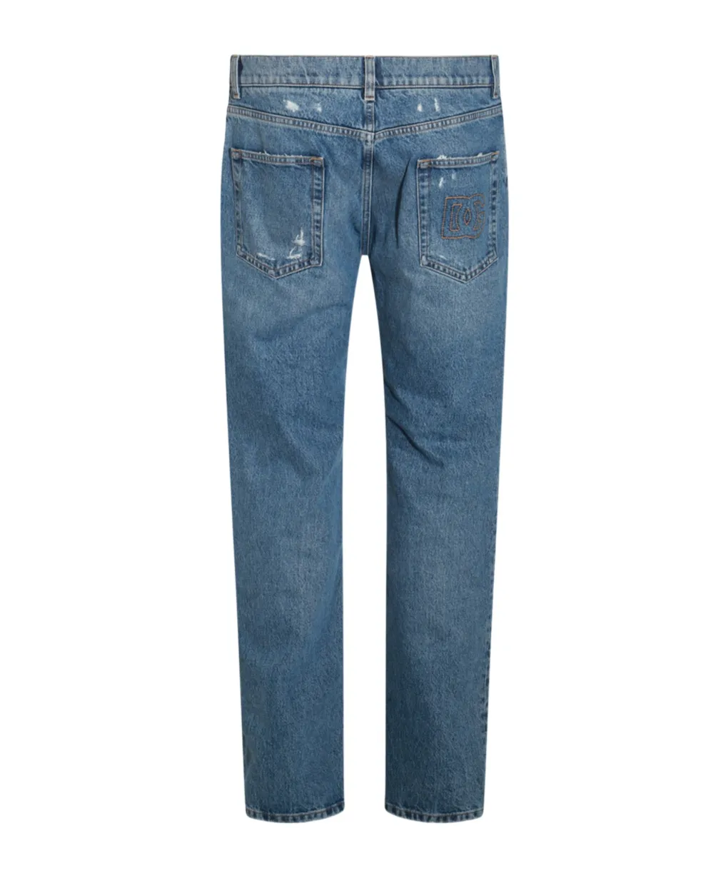 Distressed Jeans