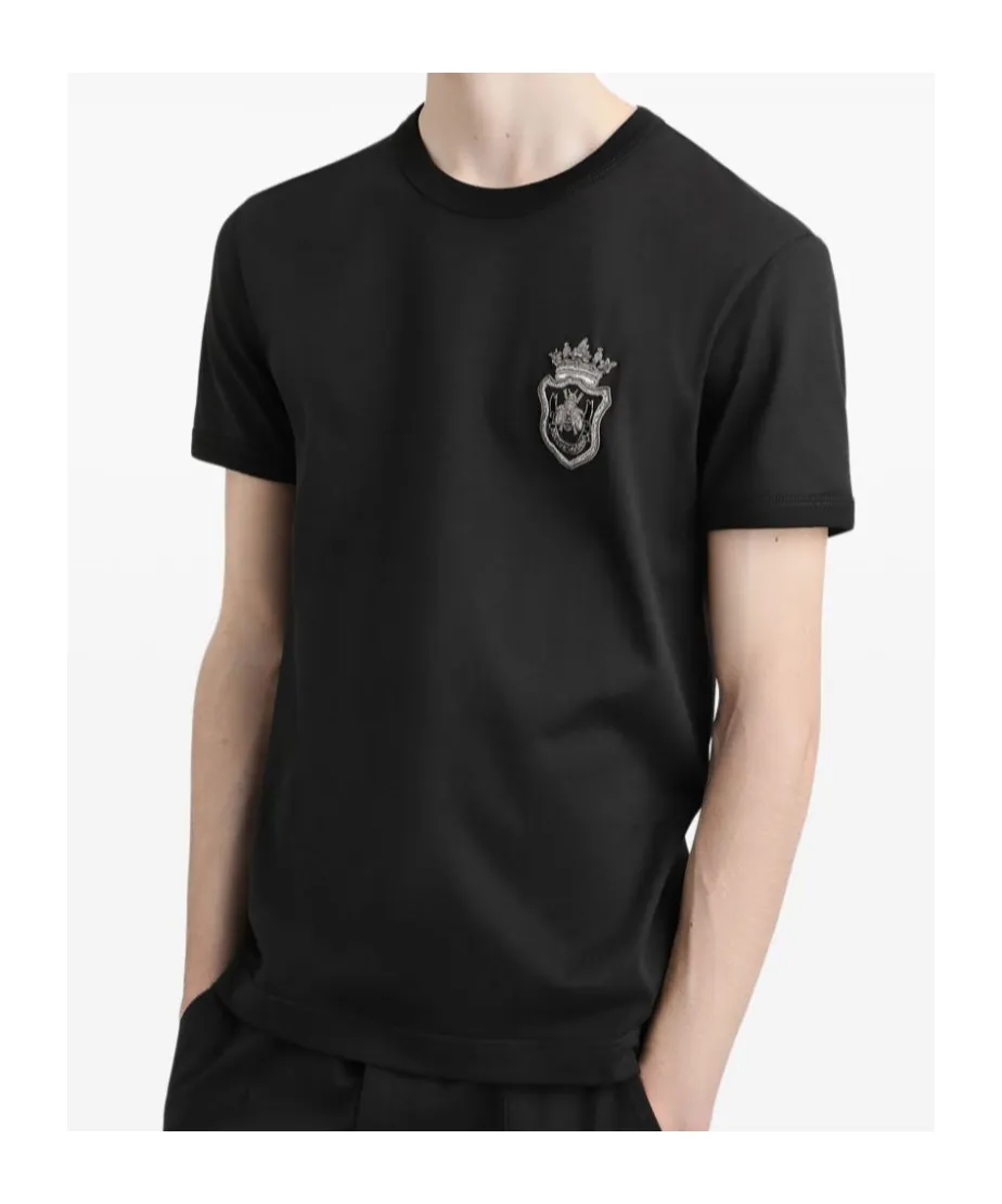 Heraldic Patch Crewneck T-Shirt
