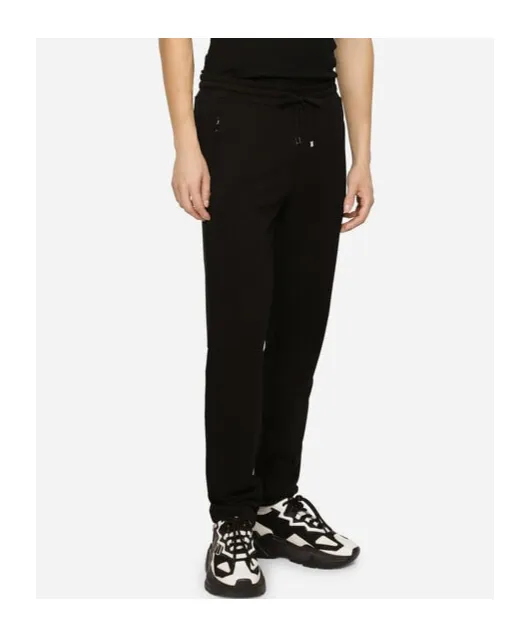 Drawstring Waist Jersey Sweatpants