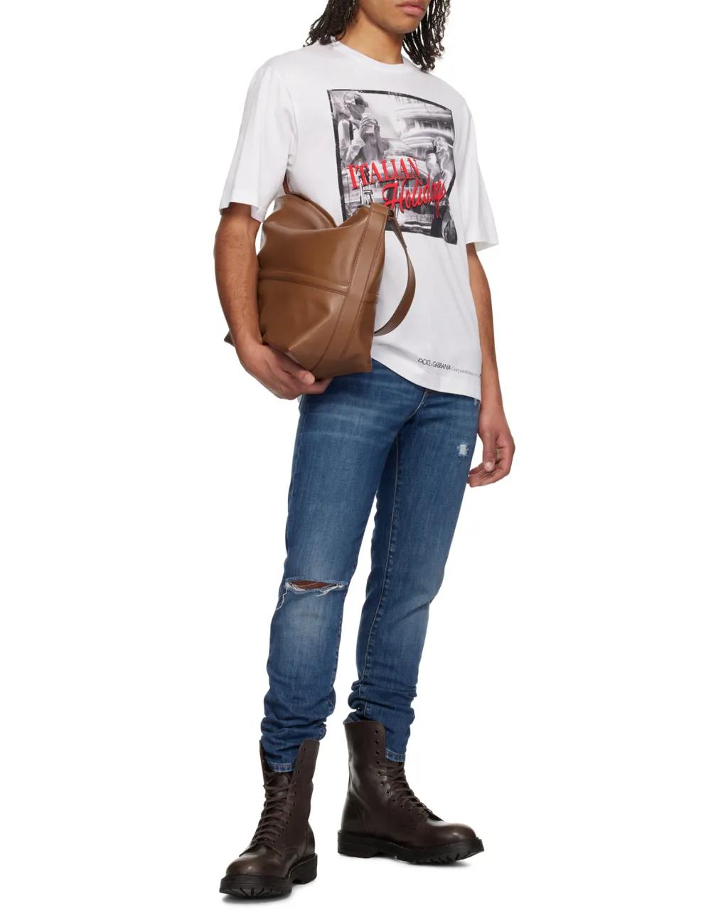 Graphic Printed Crewneck T-Shirt