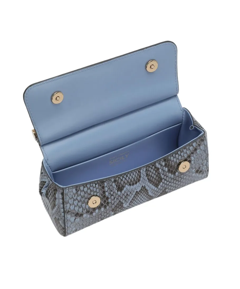 Small Logo Plaque Embossed Sicily Handbag
