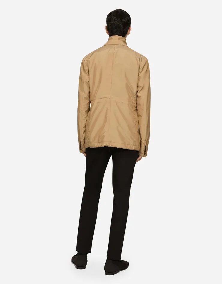 Layered Single-Breasted Blazer