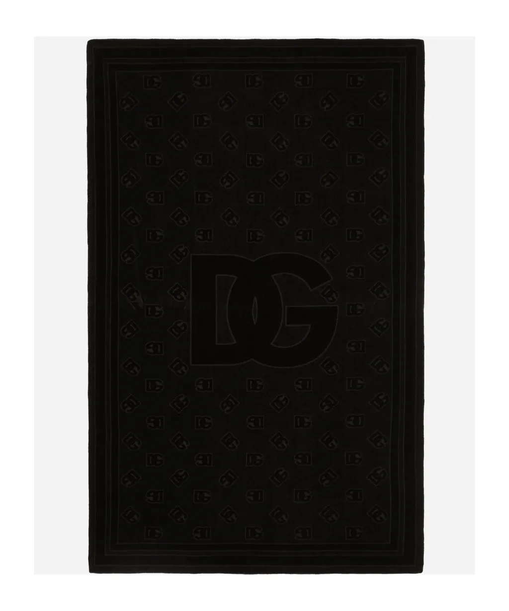 Jacquard-Logo Beach Towel