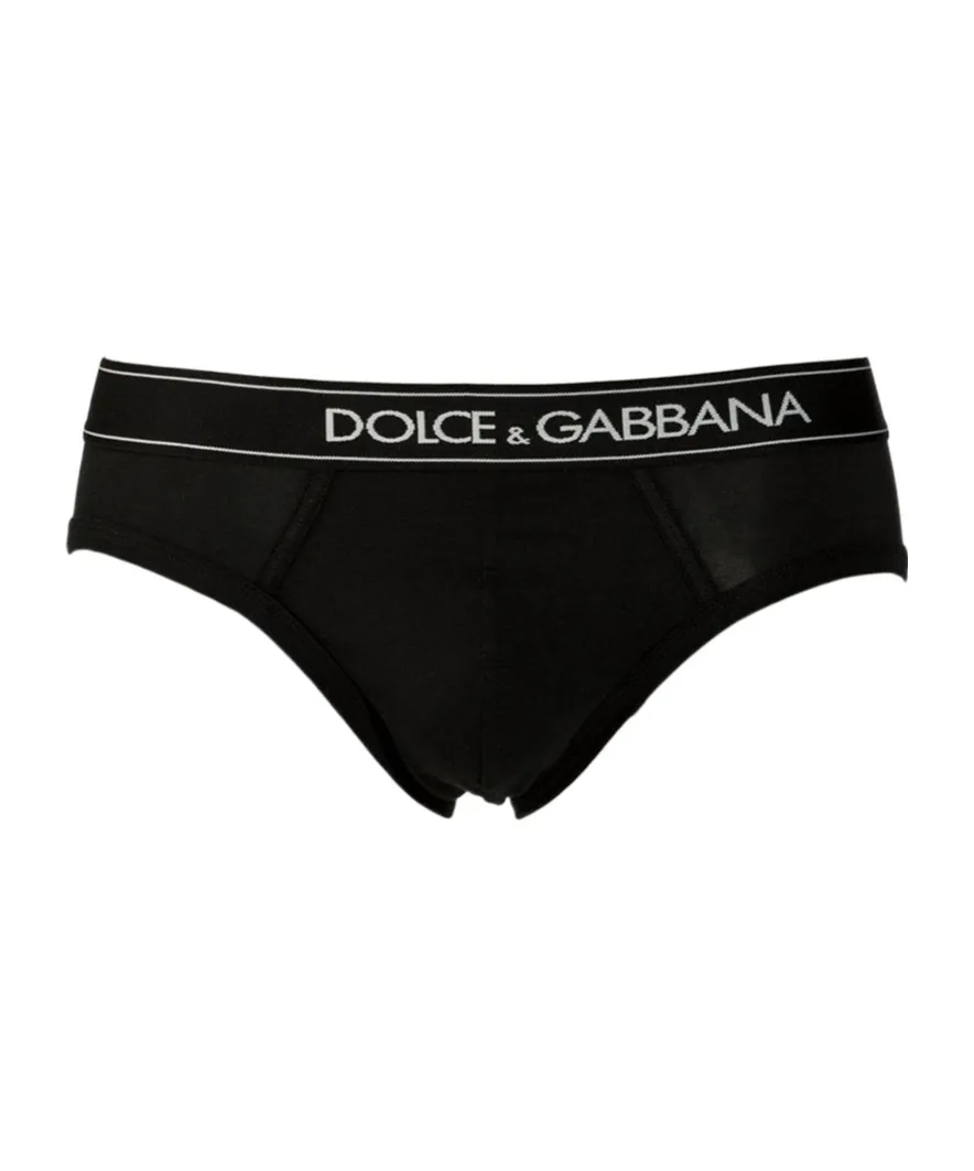 Logo Elastic Waist Briefs Pants