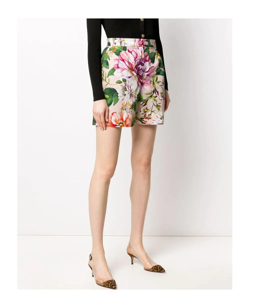 Floral Print Shorts