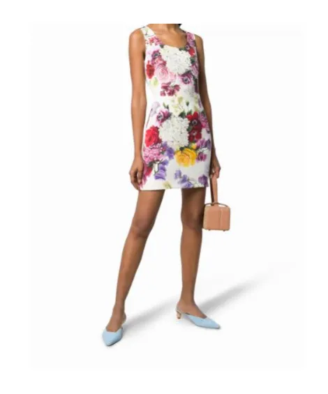 Floral Print Mini Dress