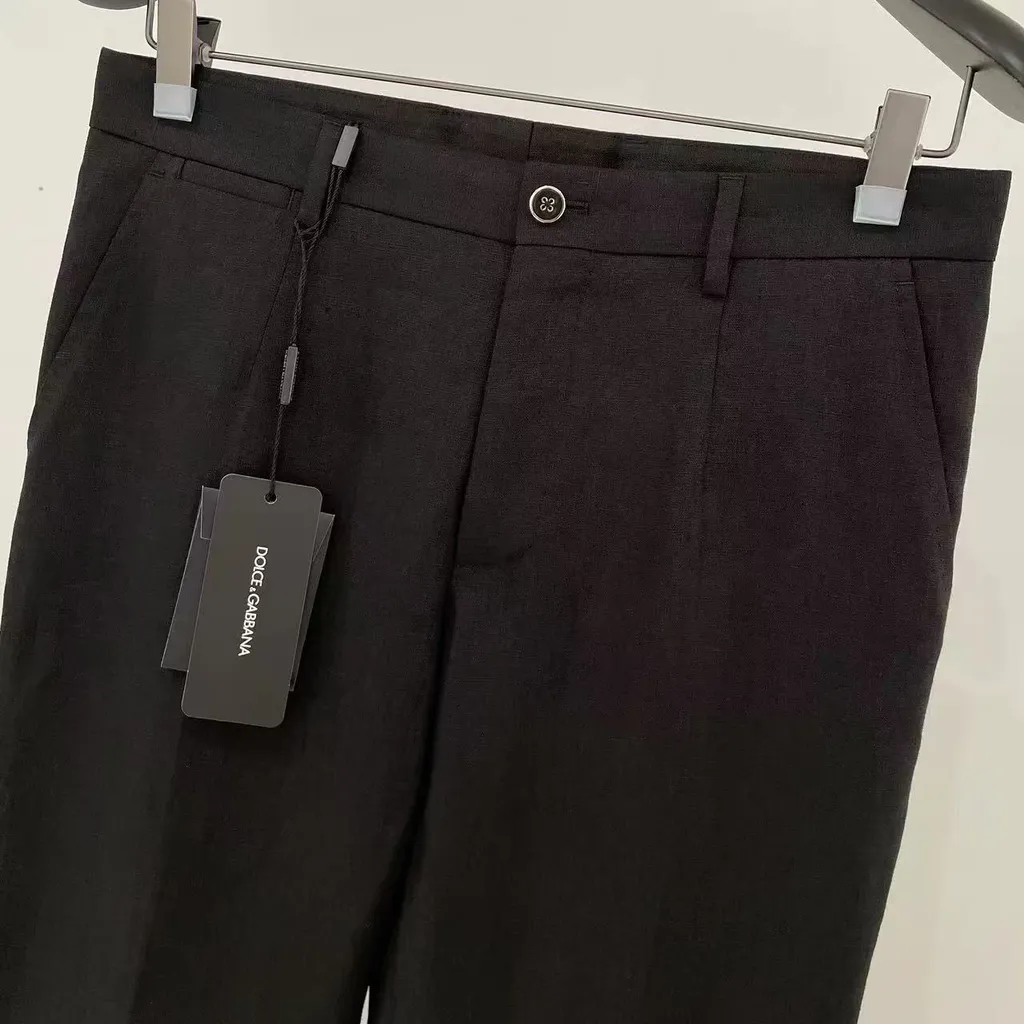 Belt-Loop Casual Pants
