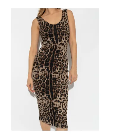 Dress With Animal Print