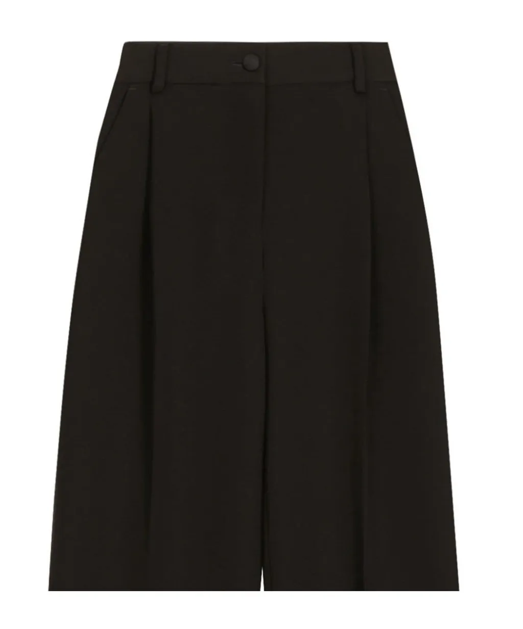 Straight Leg Tailored Trousers