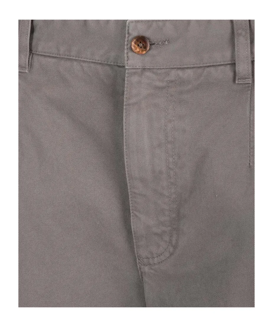 Mid-Rise Straight Leg Trousers
