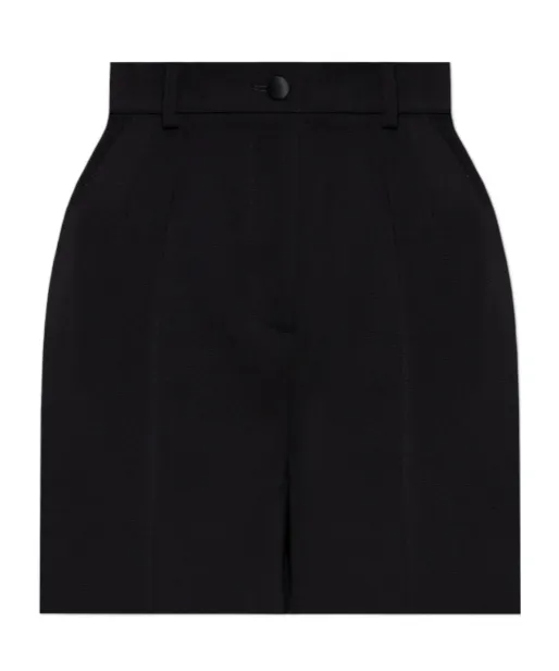 Gabardine Tuxedo Shorts