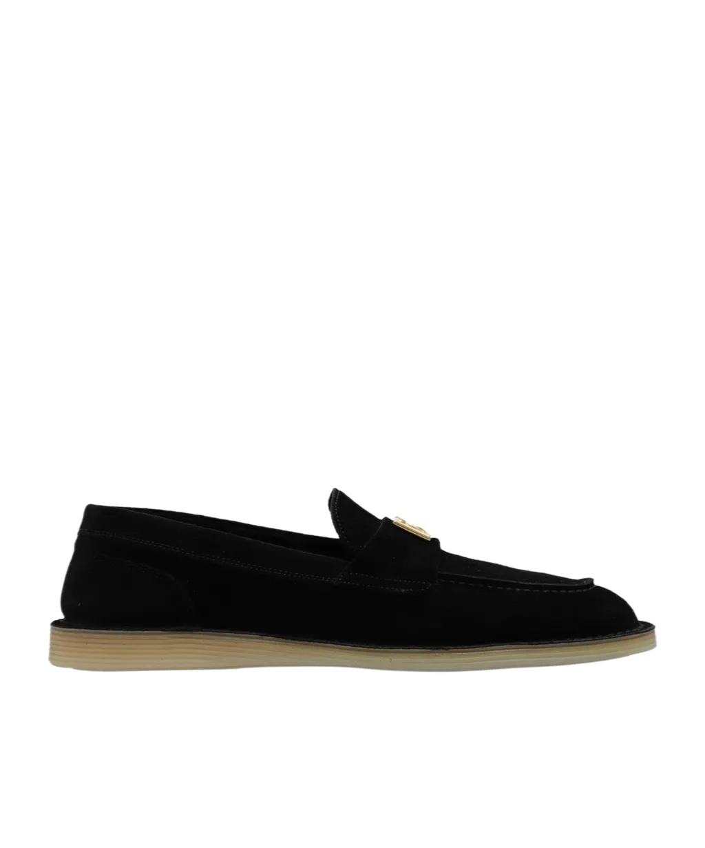 Dg Logo Plaque Loafers