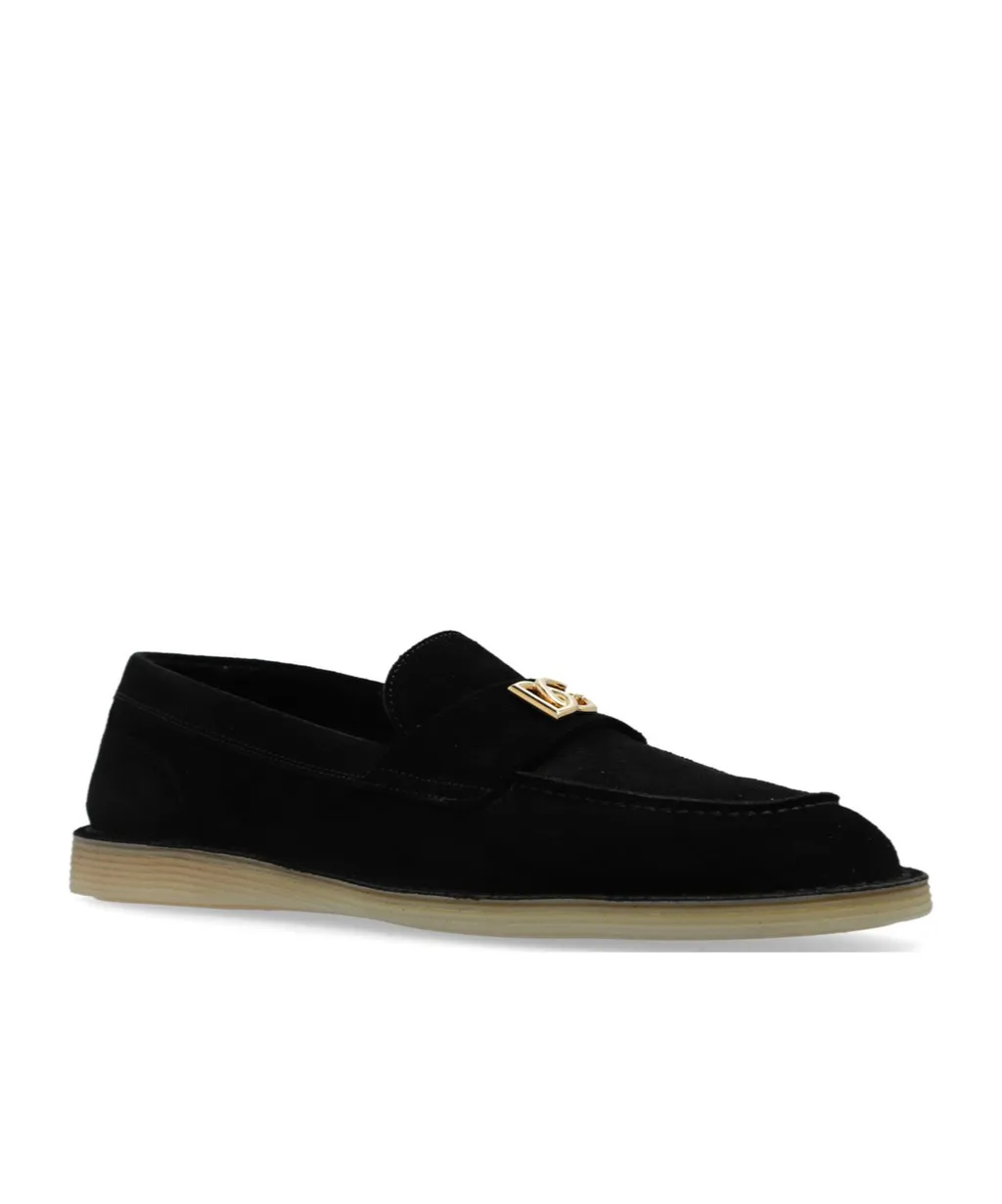 Dg Logo Plaque Loafers