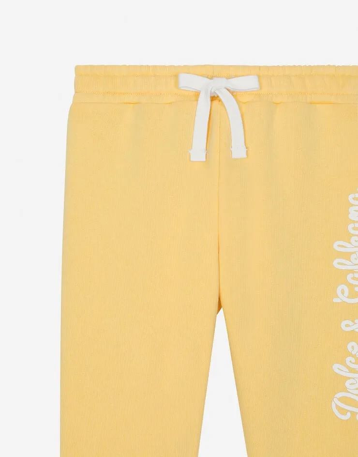 Logo-Print Cotton Track Pants