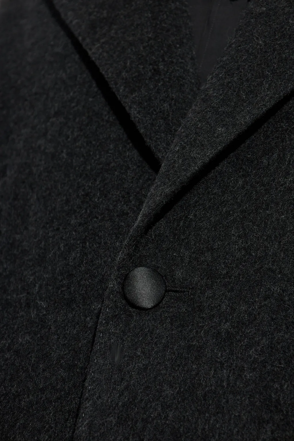 Oversize Single-Breasted Coat