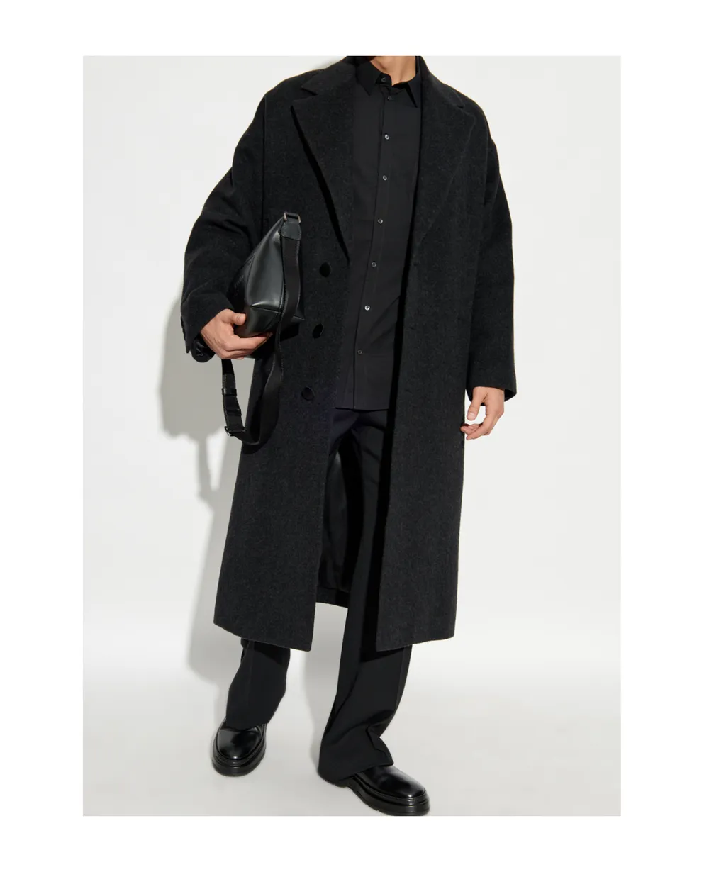 Oversize Single-Breasted Coat