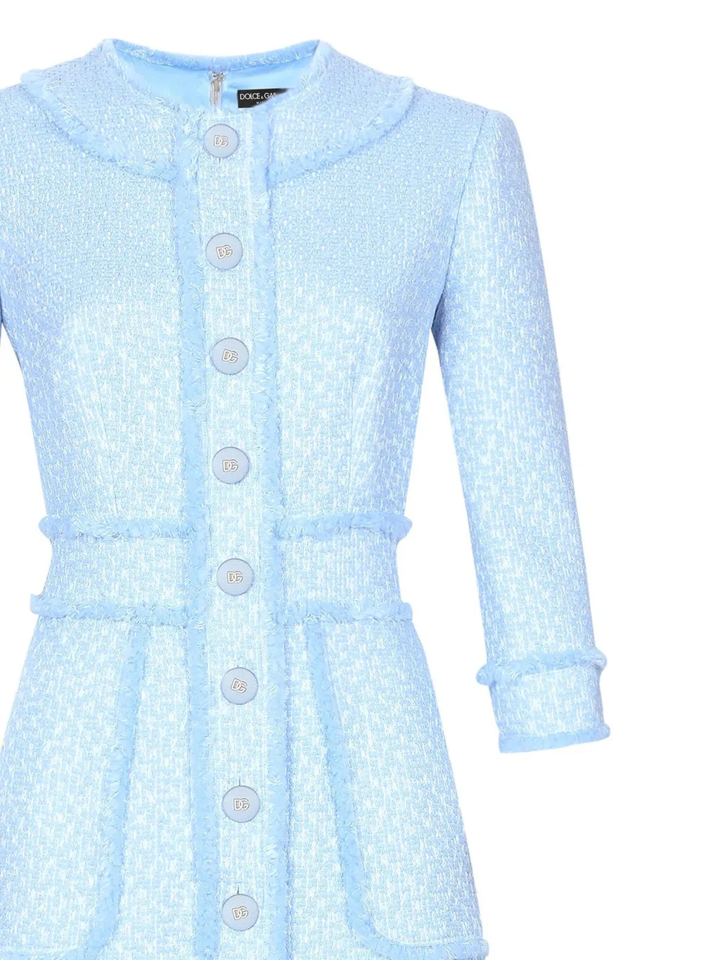 A-Line Tweed Dress