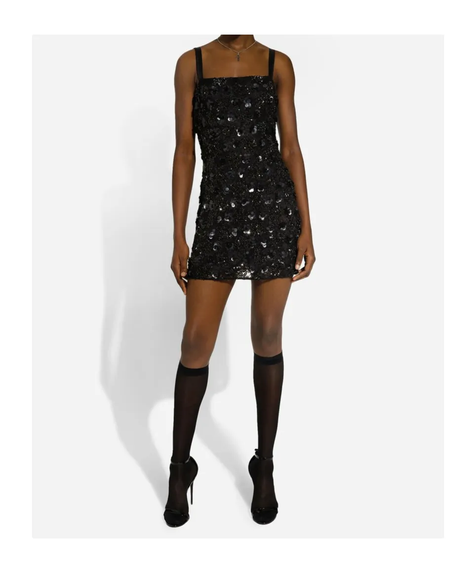Sequined Short Dress