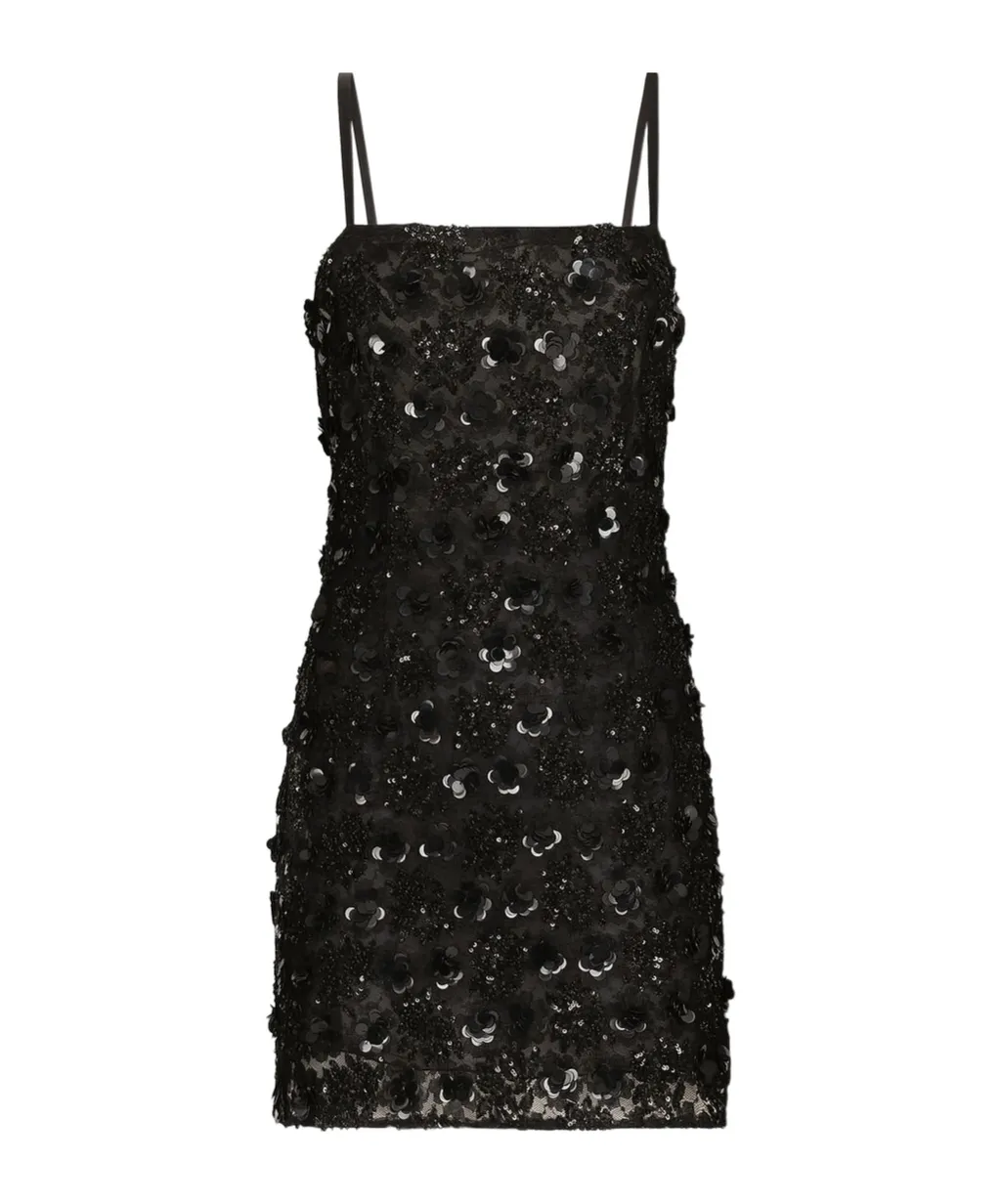 Sequined Short Dress