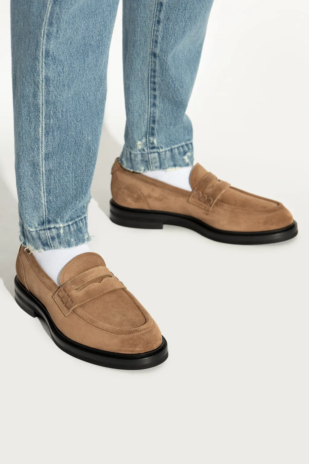 Round Toe Loafers