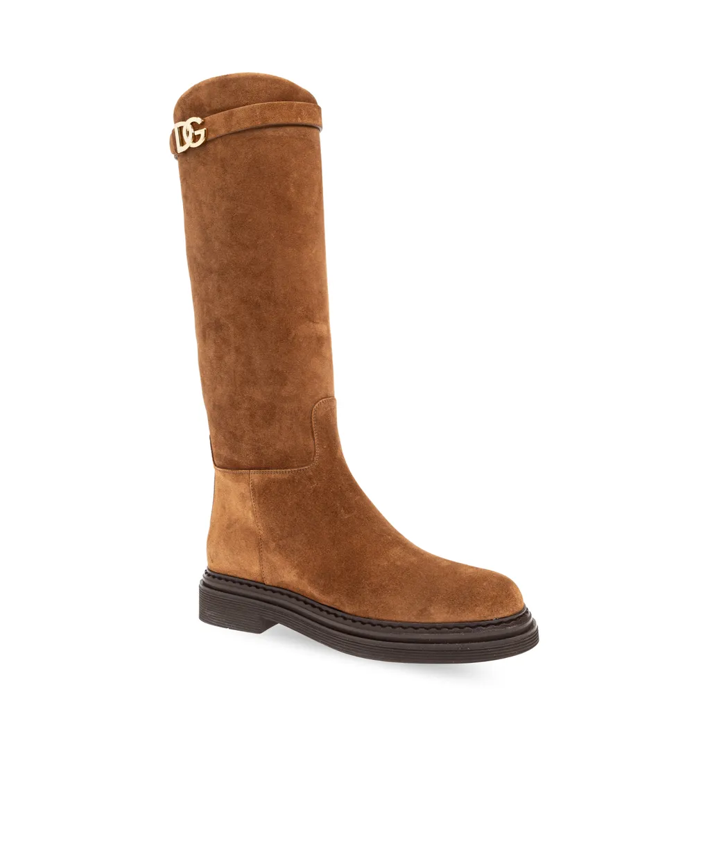 Logo Plaque Boots