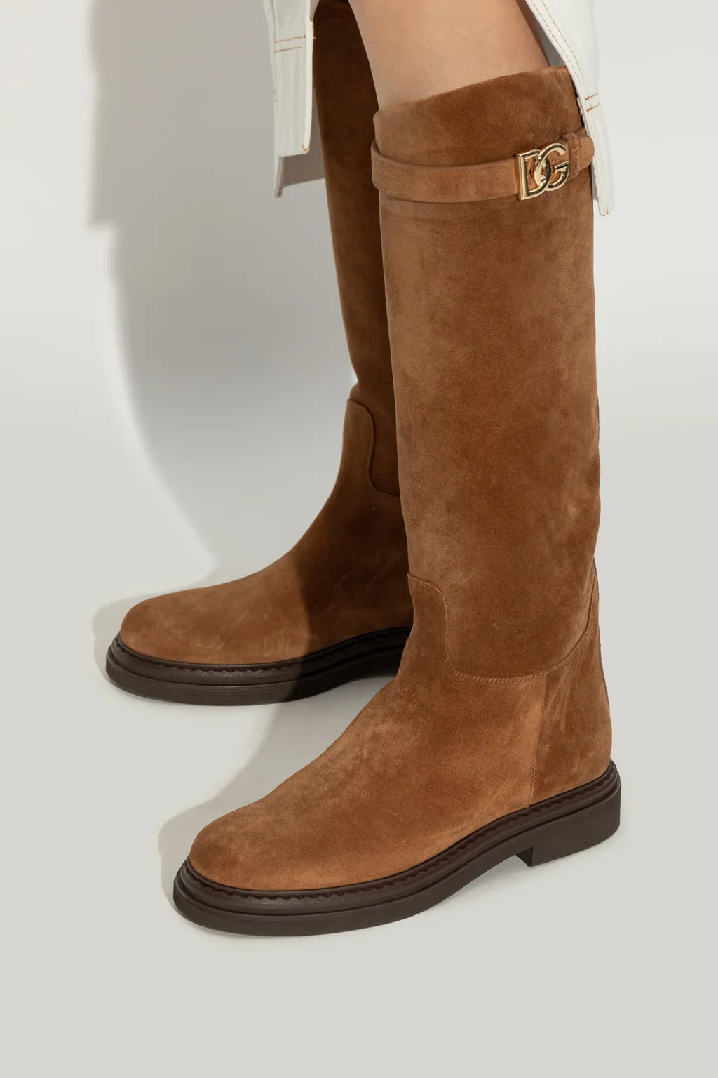 Logo Plaque Boots