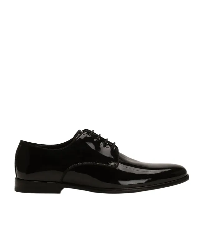 Round Toe Lace-Up Shoes