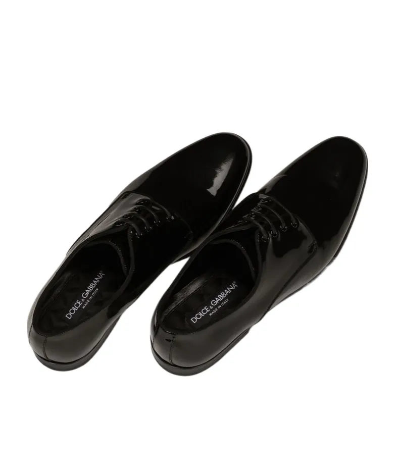 Round Toe Lace-Up Shoes