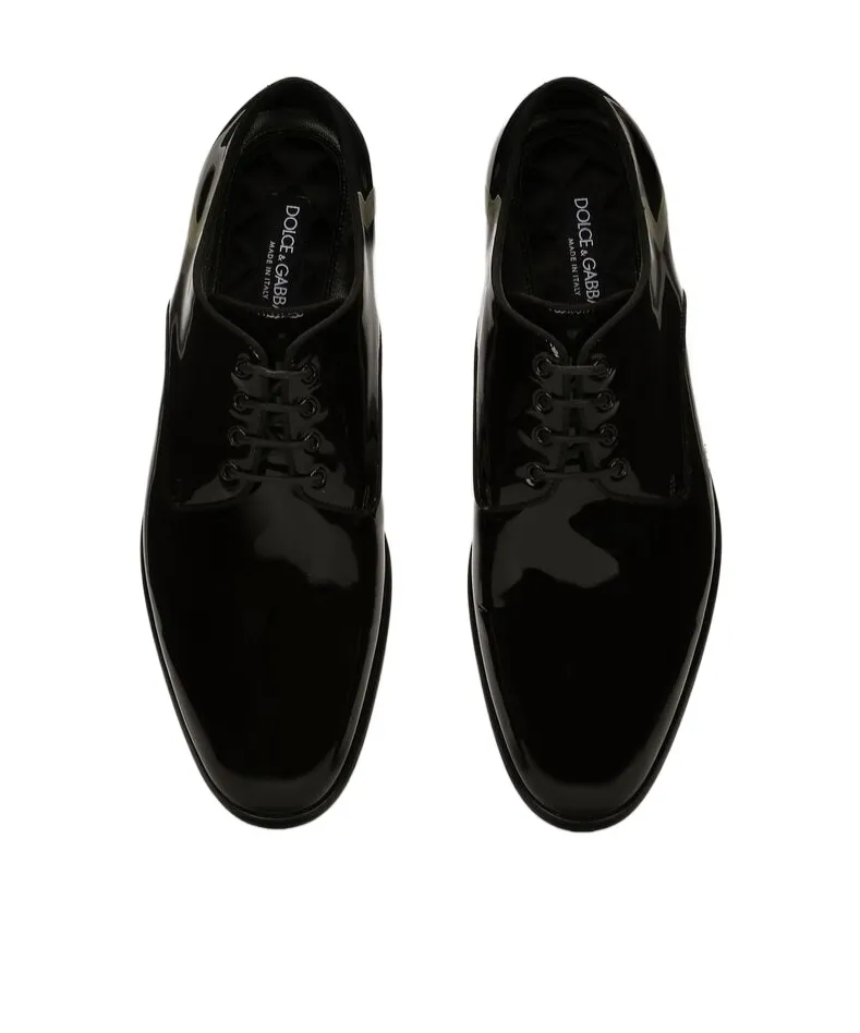 Round Toe Lace-Up Shoes