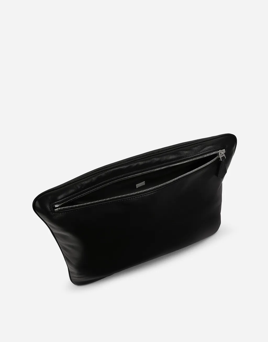 Logo Printed Clutch Bag