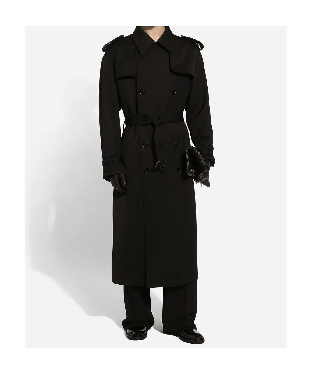 Double Breasted Trench Coat