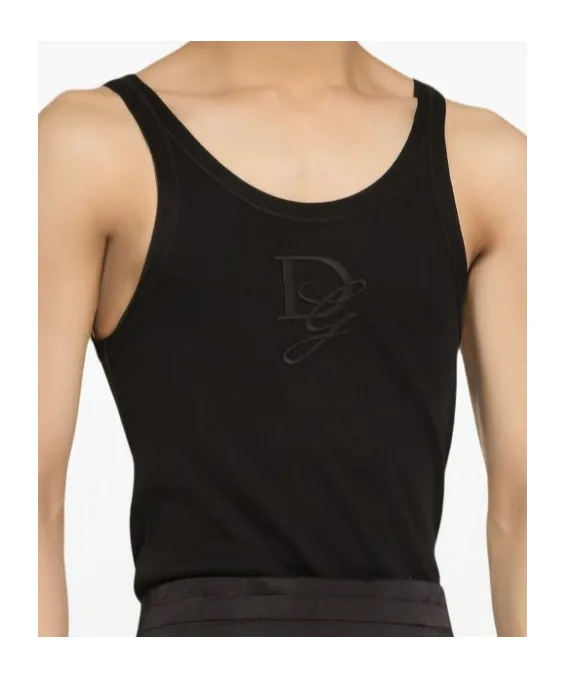 Logo Embroidered Tank Top