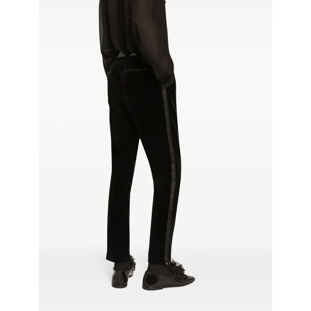 Velvet Tuxedo Pants