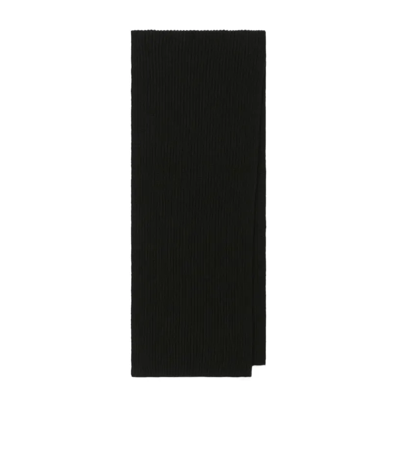 Logo-Embroidered Cashmere Scarf
