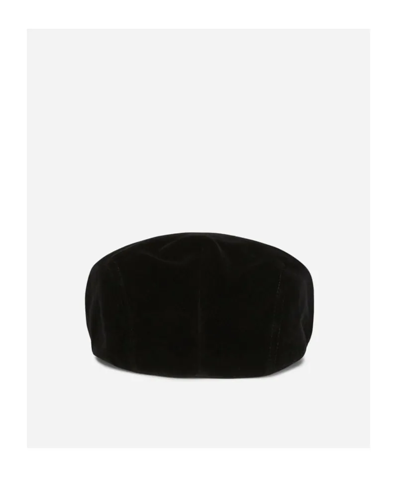 Velvet Flat Cap