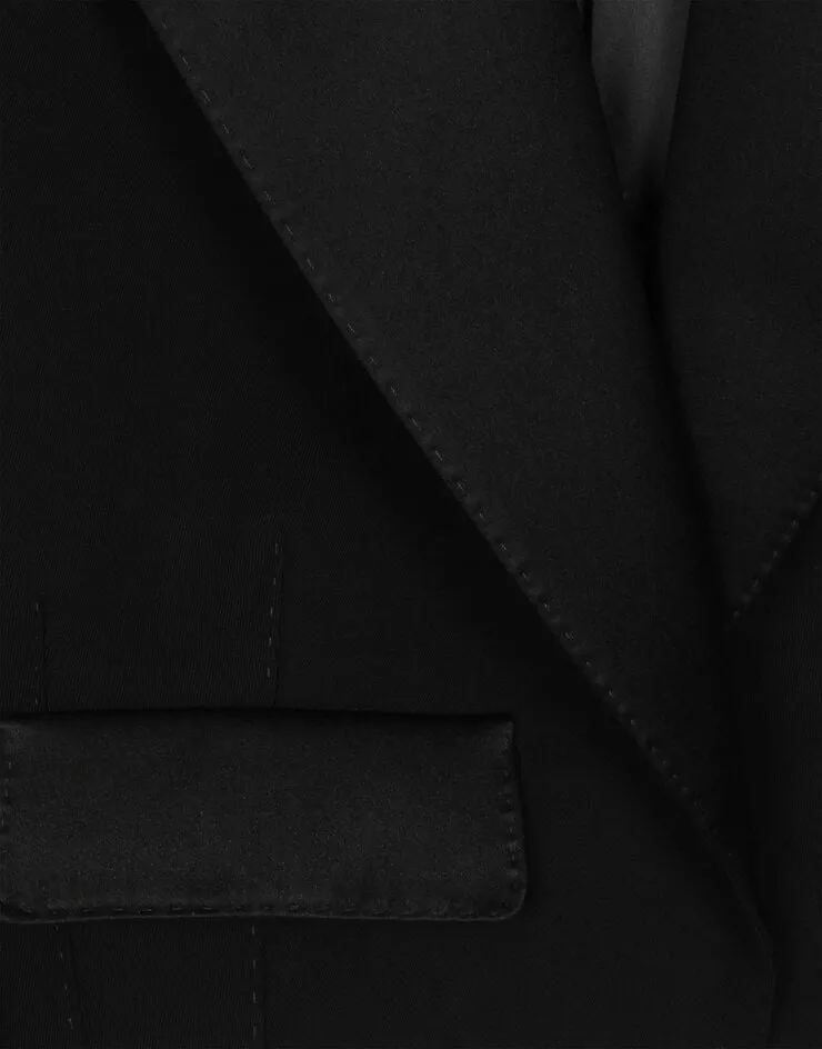Gabardine Spencer Tuxedo Jacket