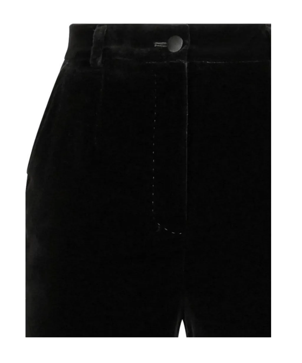 Tailored Velvet Tuxedo Pants