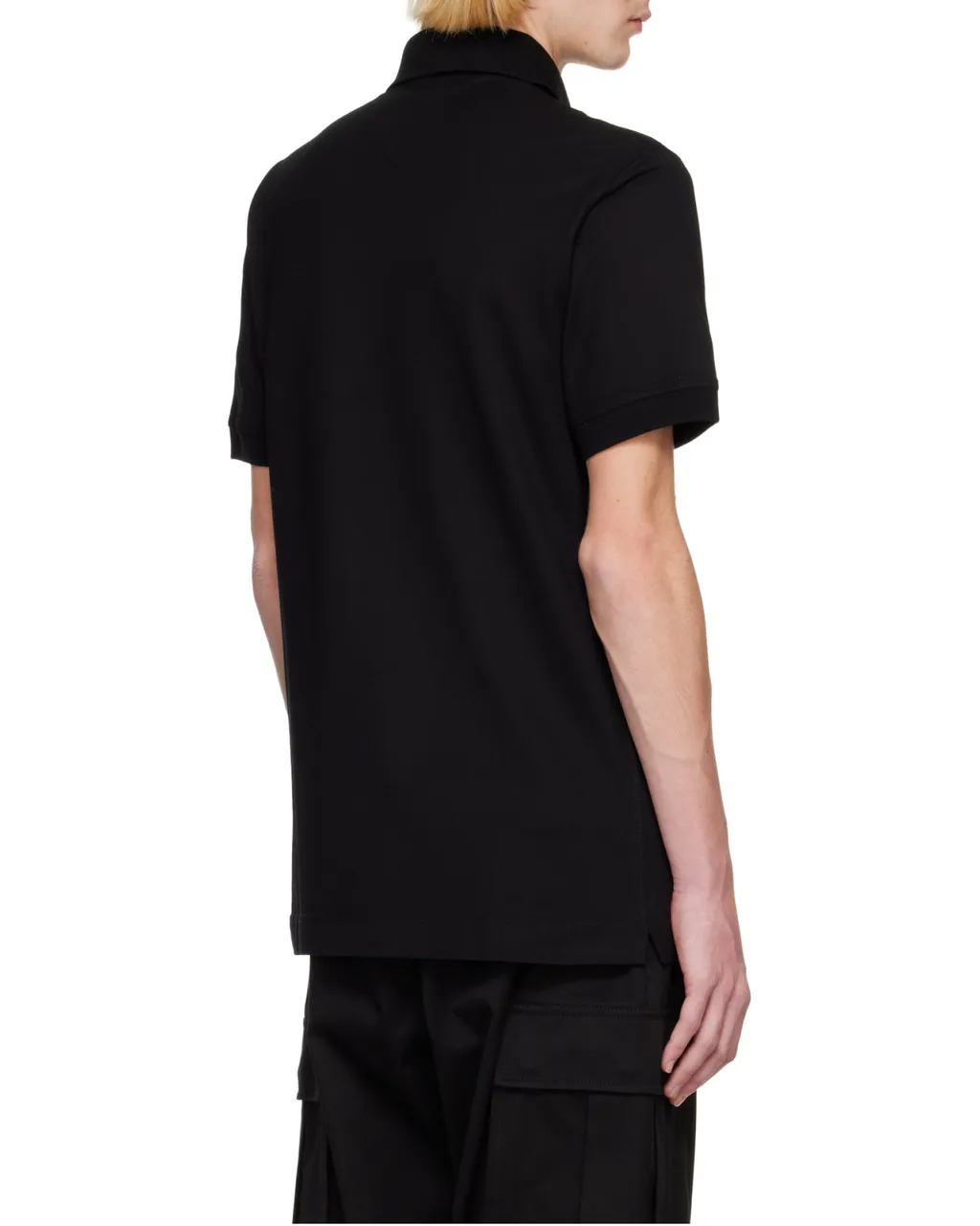 Logo Embroidered Short-Sleeved Polo Shirt