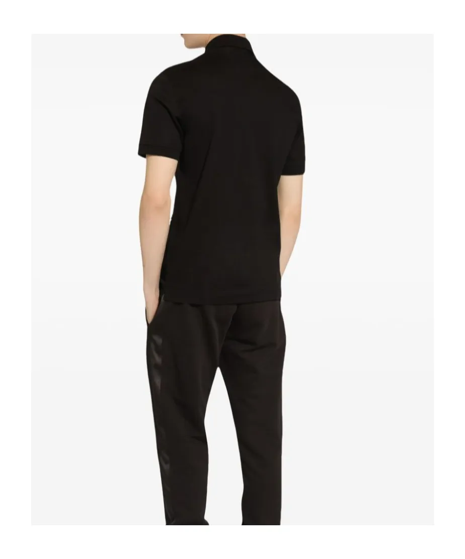 Logo Embroidered Short-Sleeved Polo Shirt