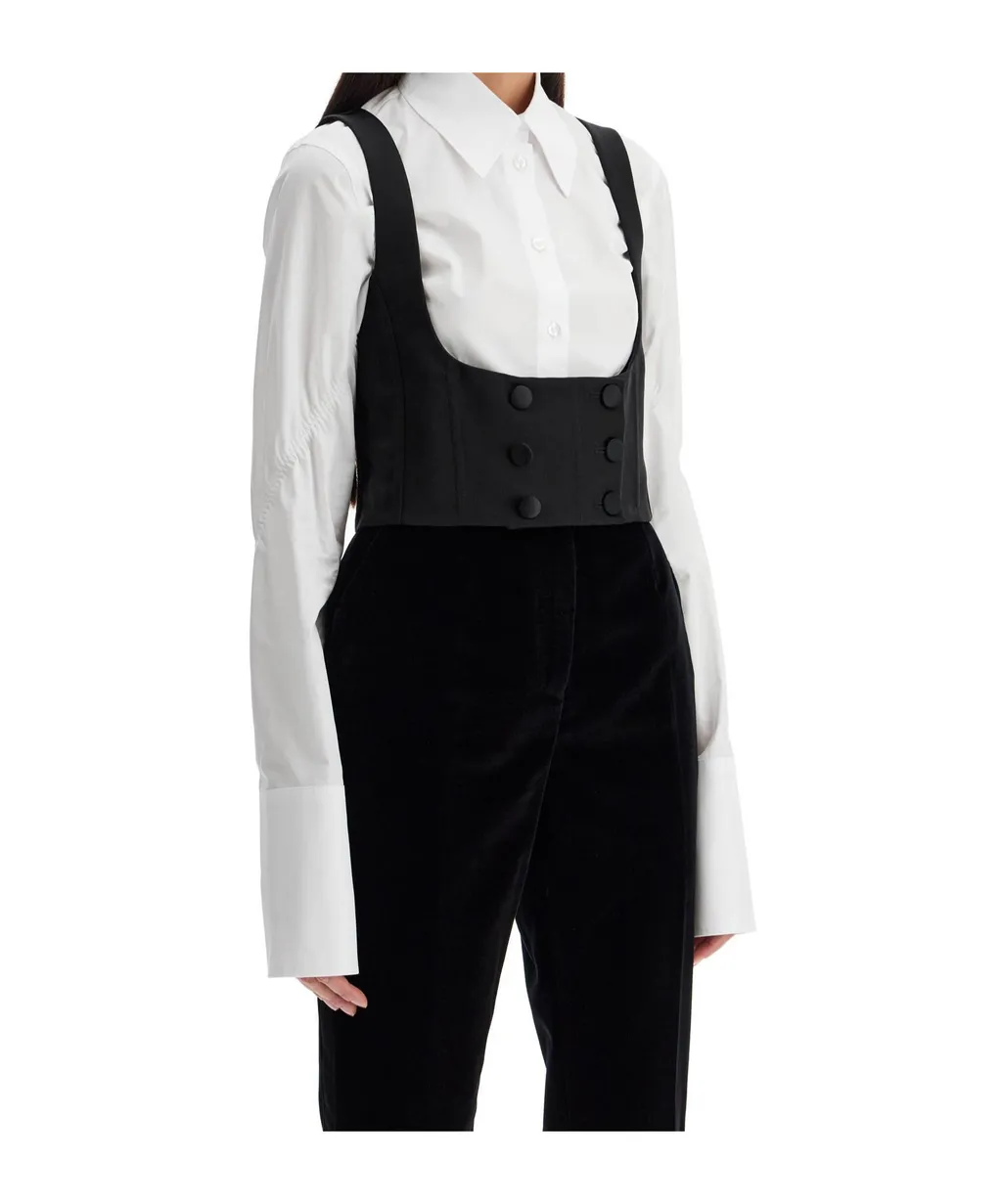 Double-Breasted Tuxedo Vest