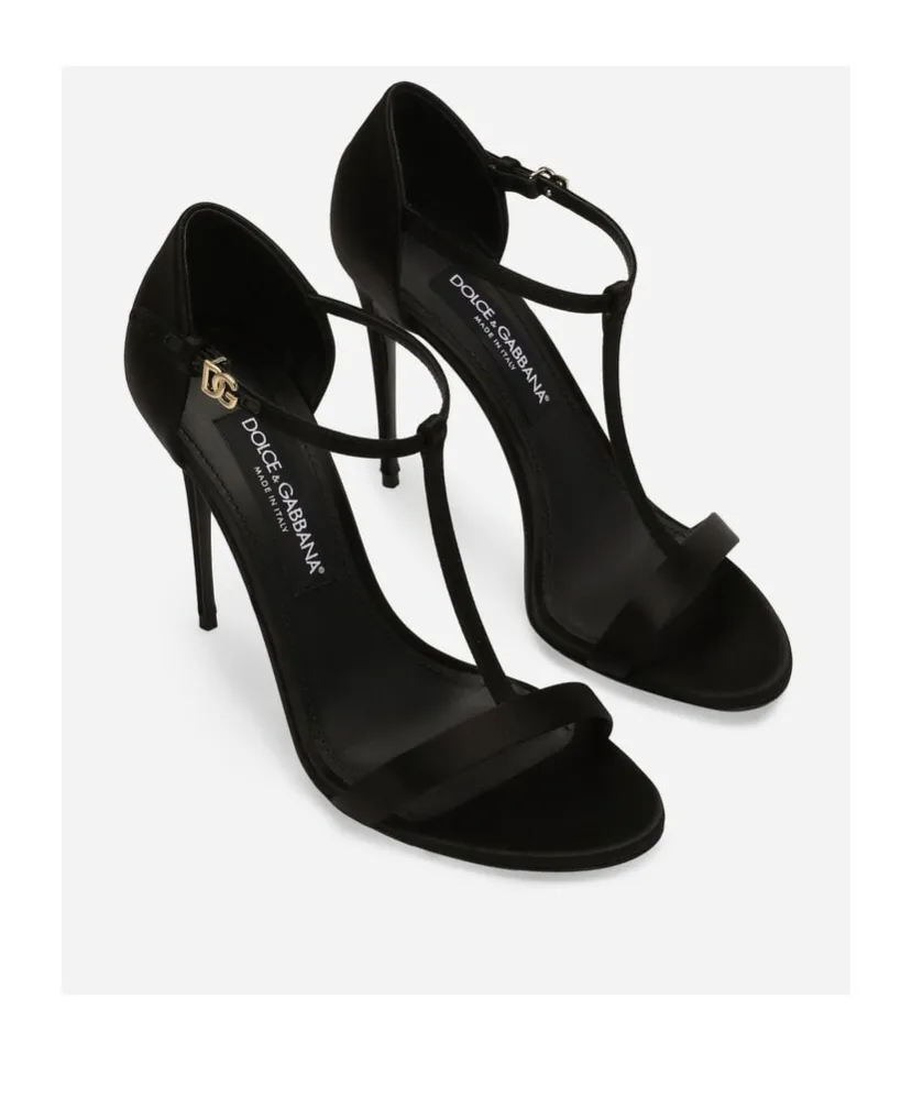 Logo Plaque Sandals