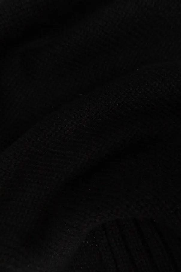 Dg Logo Embroidered Knitted Scarf